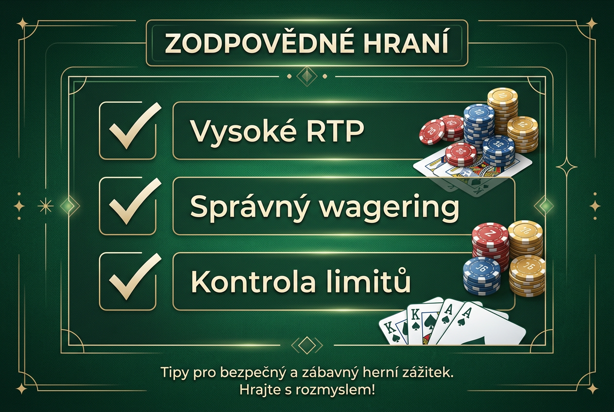 Infografika s tipy pro maximalizaci výher v online kasinu